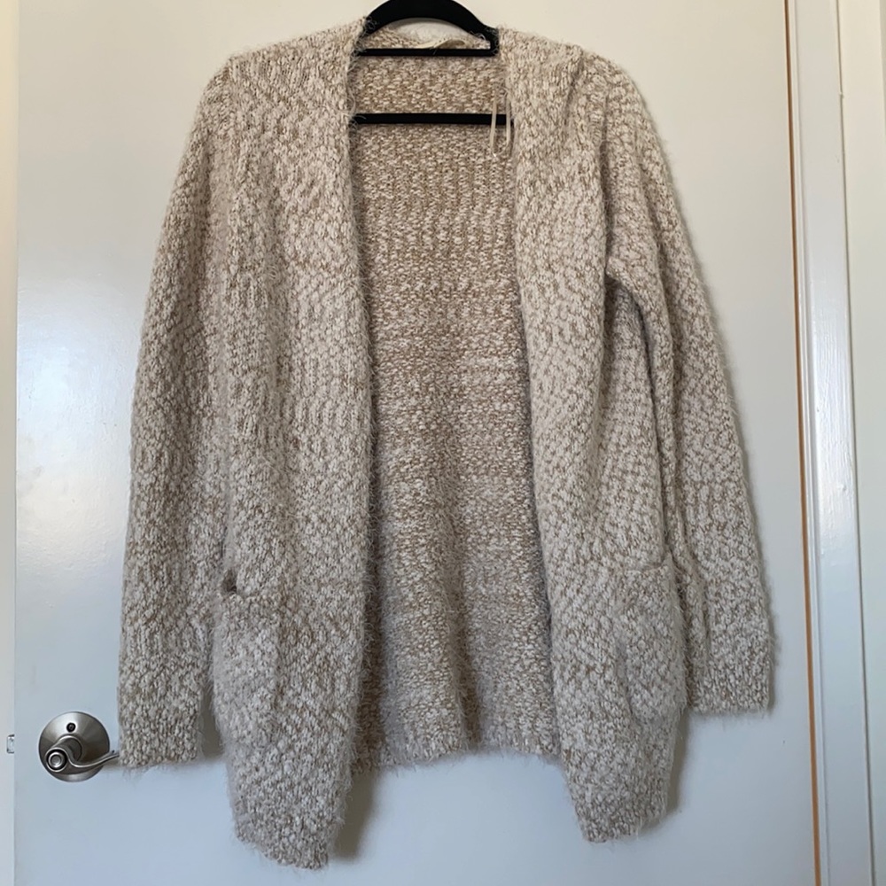 Vici fuzzy cardigan